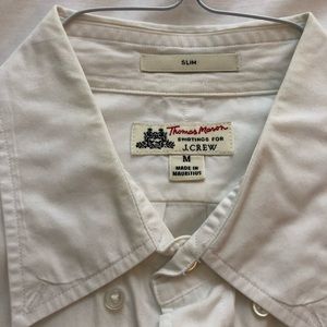 J.crew Thomas Mason Dress Shirt